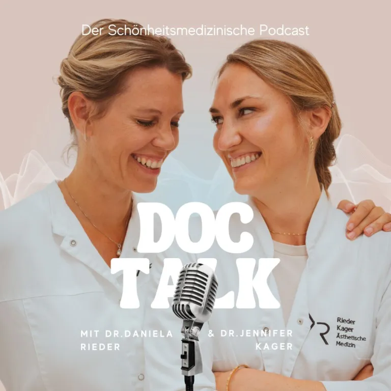Doc Talk Podcast Cover – Dr. Daniela Rieder und Dr. Jennifer Kager